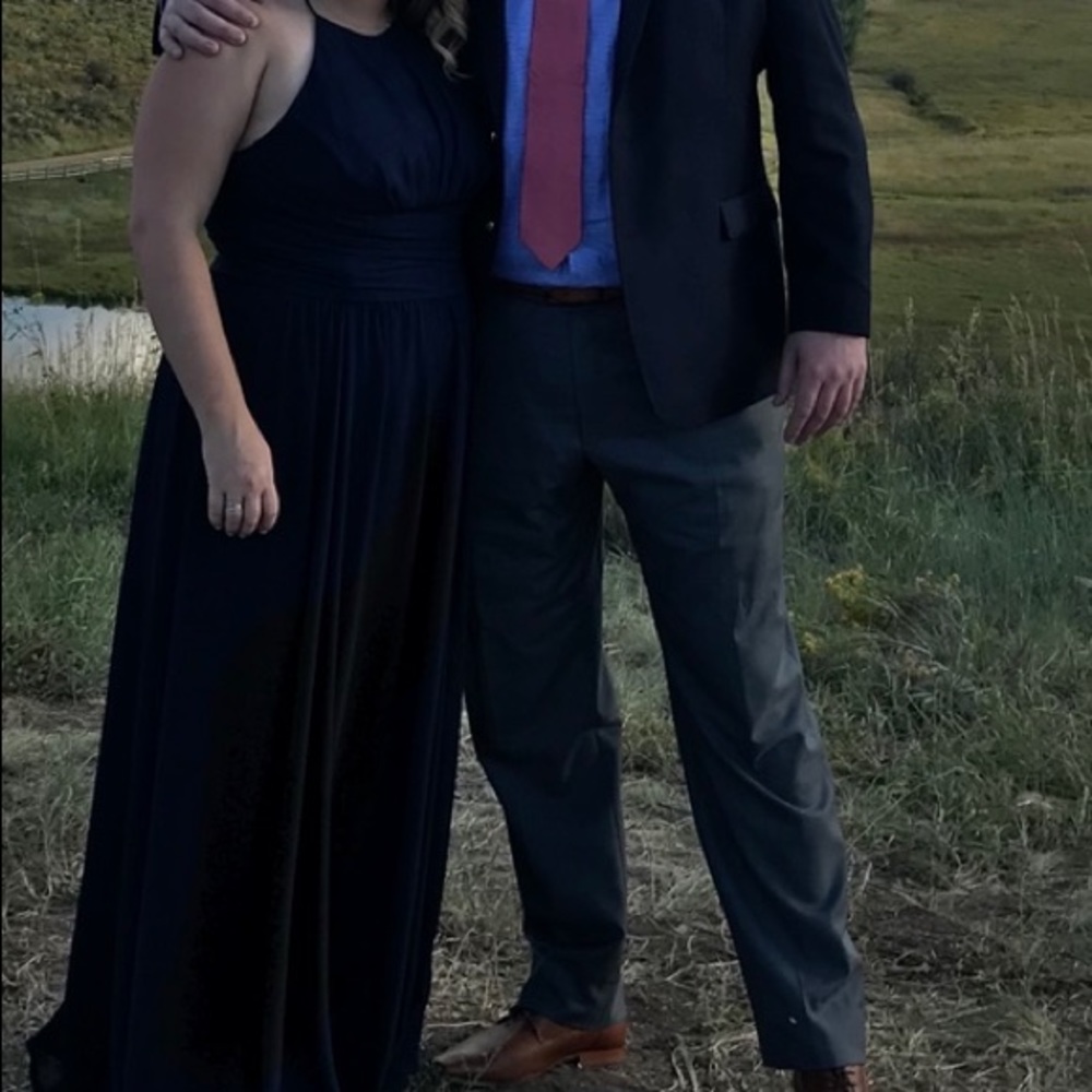 Amsale Jayla in french blue